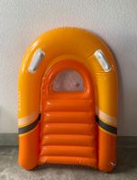 INTEX Matelas pneumatique orange avec poignées pour jouer