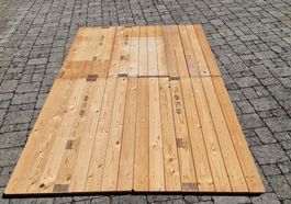 Palett Deckel, als Poolboden Unterlage, 2.40 m x 1.57 m