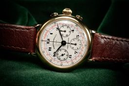Eberhard - Replica Ref.36008 Sterling Silver 925 Gold Plated