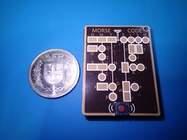 Morse Code Trainer Card
