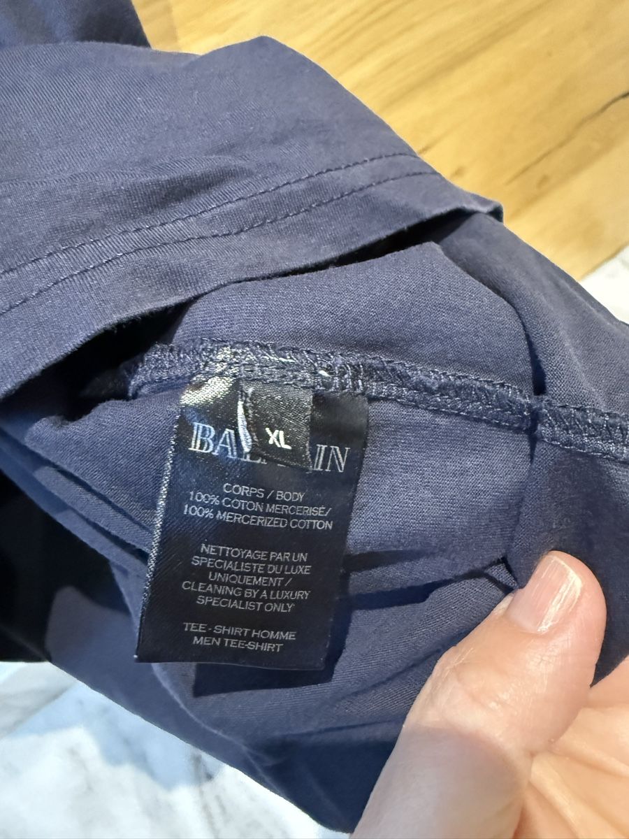 Balmain T-Shirts: T-shirt Balmain Homme, taille XL, bleu foncé, été😎. – Neu (gemäss Beschreibung) aus Studen BE von kim_d27q 2