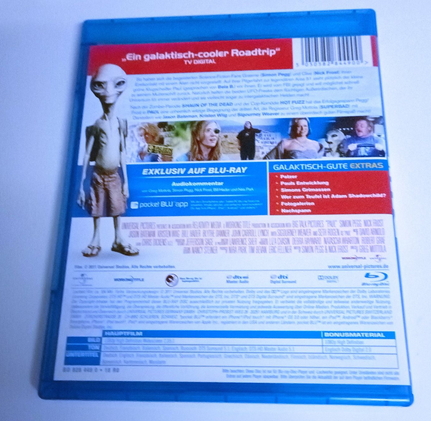 Tutti i DVDs: Paul - Ein Alien auf der Flucht – Usato da Köniz venduto da Movieportal007 1