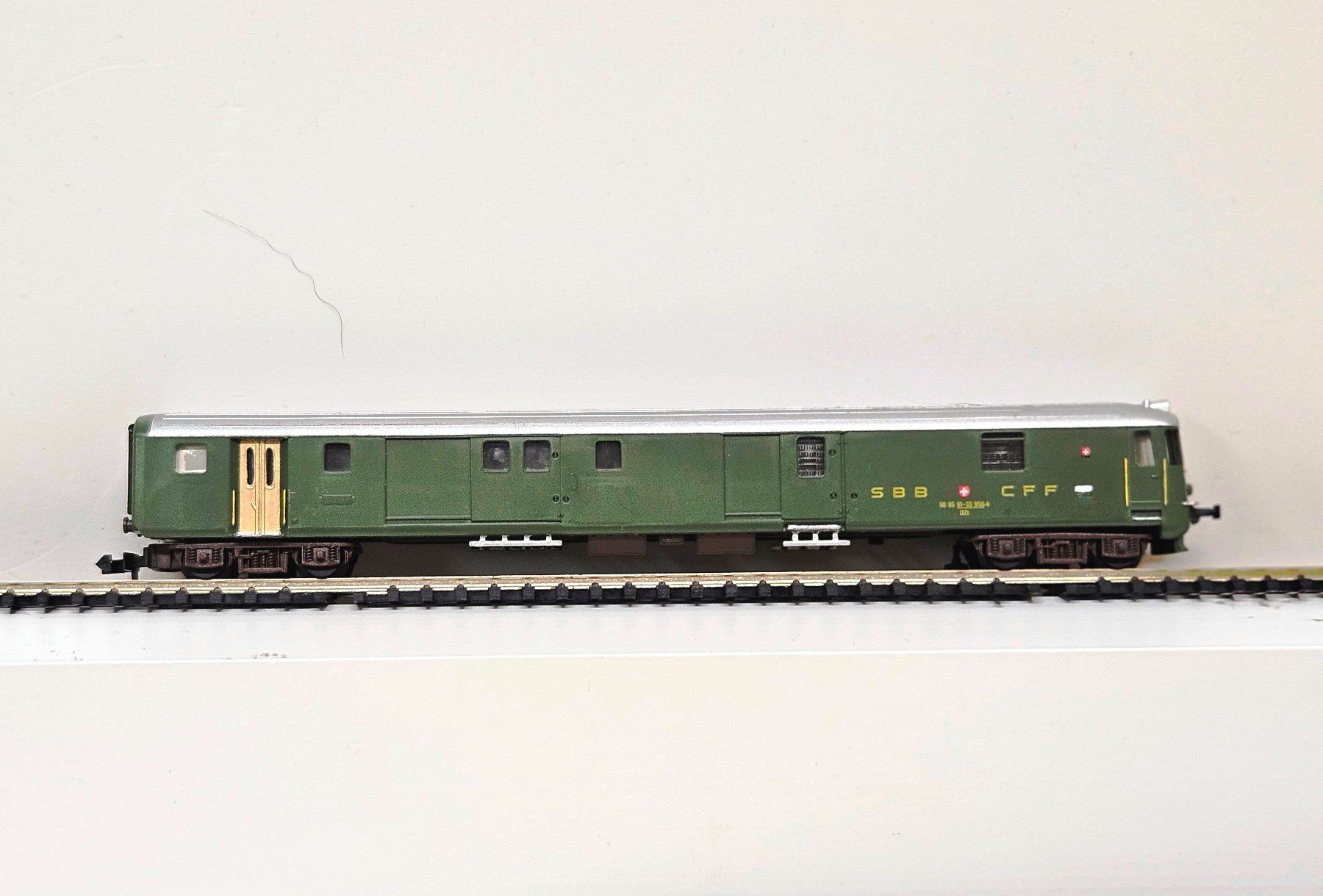 Modellini di ferrovie: Eriam Steuerwagen DZt SBB, neu – Nuovo e nell'imballaggio originale da Oensingen venduto da Helo19 2