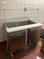Kühlvitrine / Saladette Cibo Compact mit Glasaufsatz