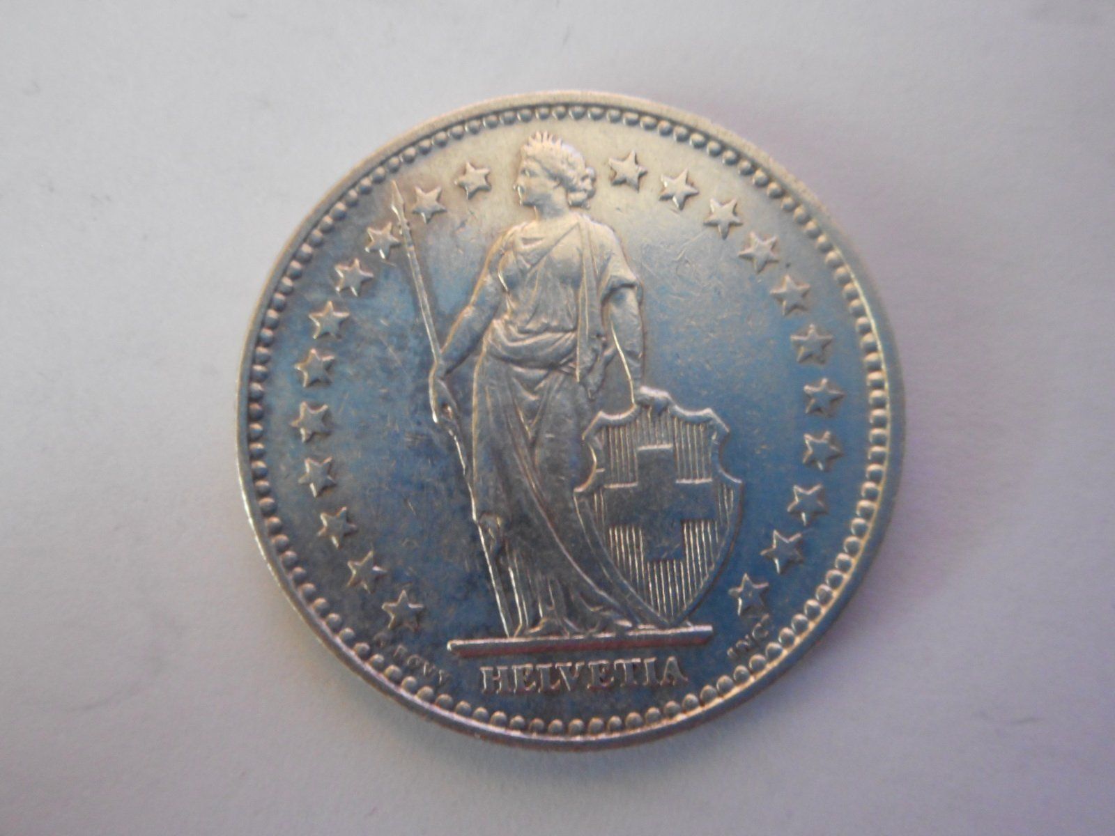 Toutes les monnaies: 2 Fr. 1928 silber – D'occasion à Kriegstetten par pizlad2010 2