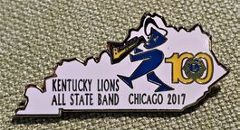 N443 - Pin Lions Club International - Kentucky Band Chicago
