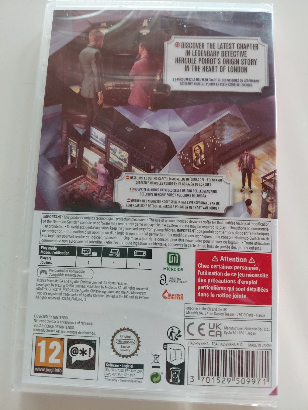 Spiele: Hercule Poirot OVP switch – Neu (gemäss Beschreibung) aus Allenwinden von Muggi076 1