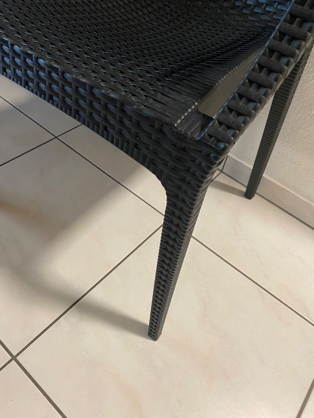 Sedie: 4x Gartenstühle Rattan Optik Schwarz – Nuovo (secondo la descrizione) da Wängi venduto da inf_2hrj 1