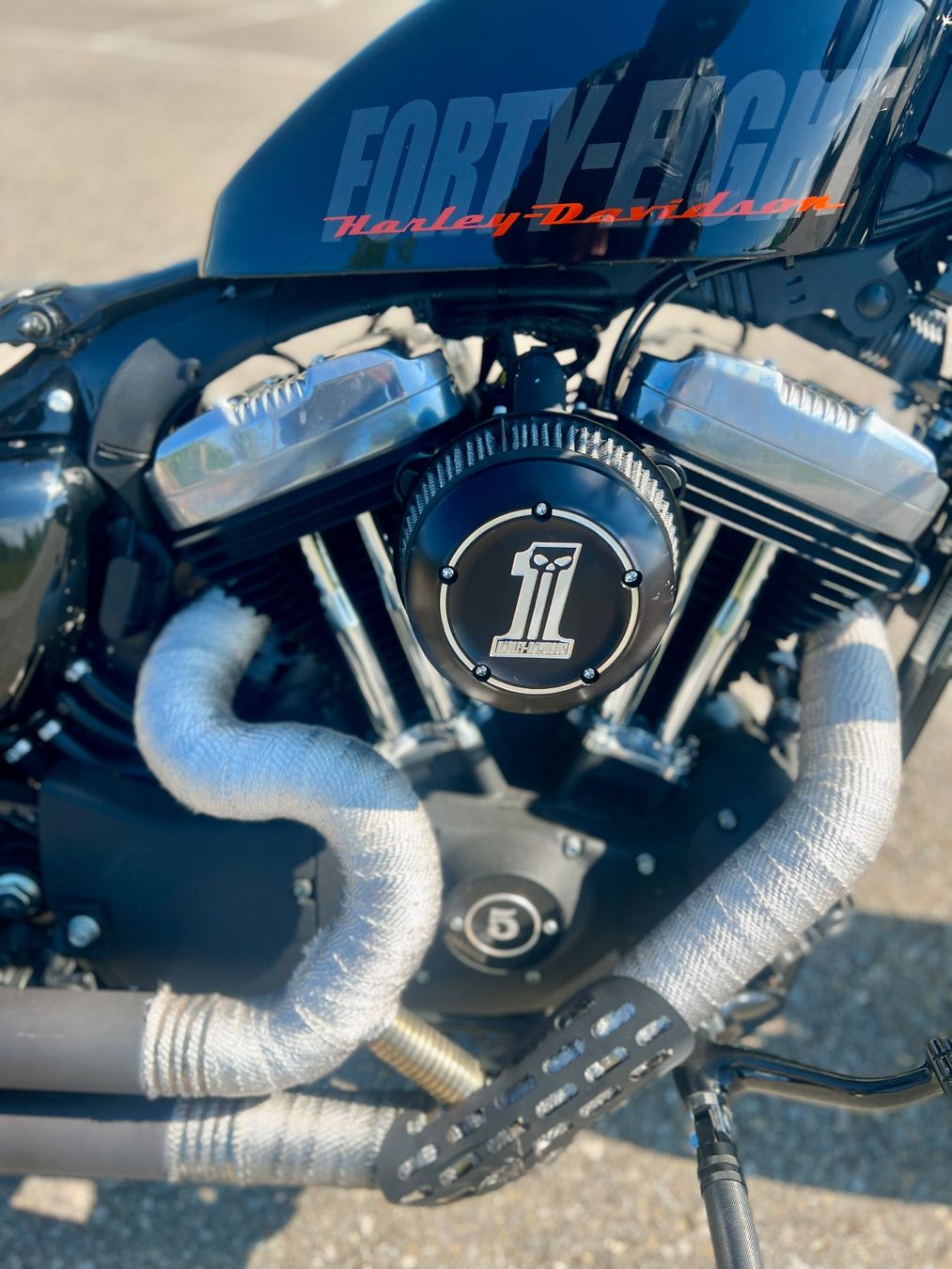 Harley-Davidson Strasse: Harley Davidson Forty Eight ABS – Gebraucht aus Corbières von Liquidetout 3