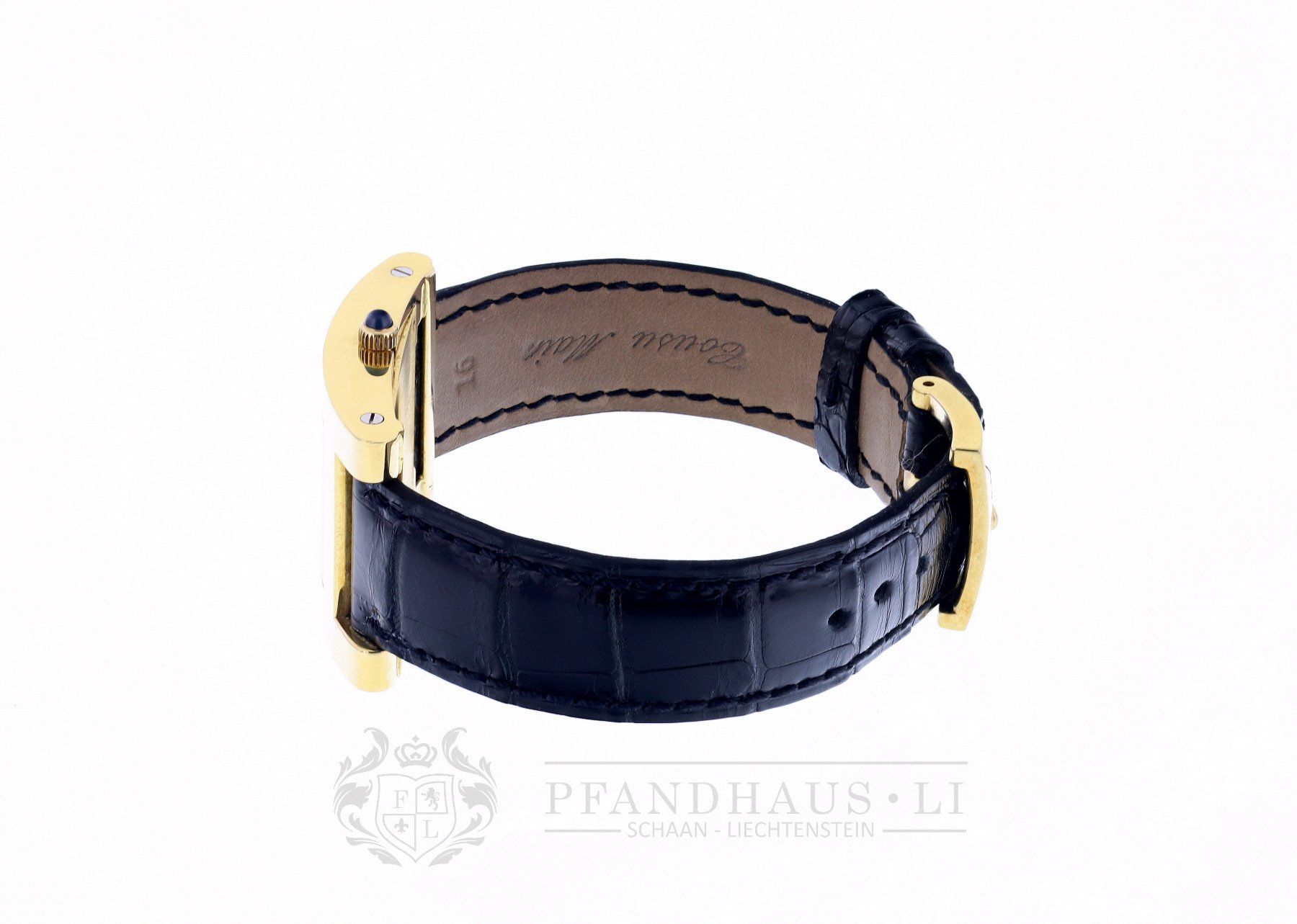 Chopard Uhren: CHOPARD TANK CLASSIC REF 12/705 18 KARAT GOLD – Gebraucht aus Schaan von Pfandhaus-LI 3