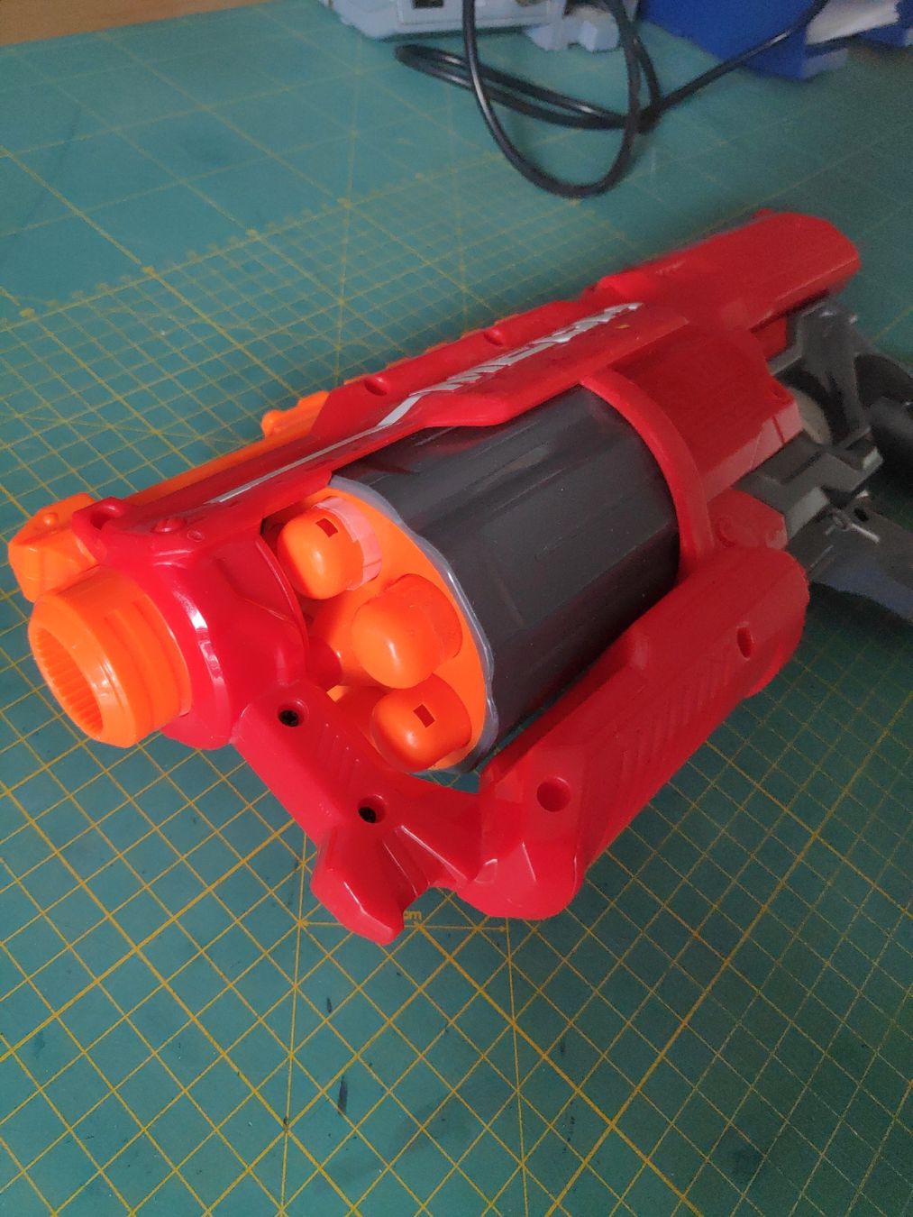 Nerf Spielzeuge: Nerf Mega Cycloneshock – Gebraucht aus Bern von UtIOLMIc 1