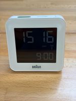 Braun Funkwecker BNC009WH-RC Weiss, gut erhalten