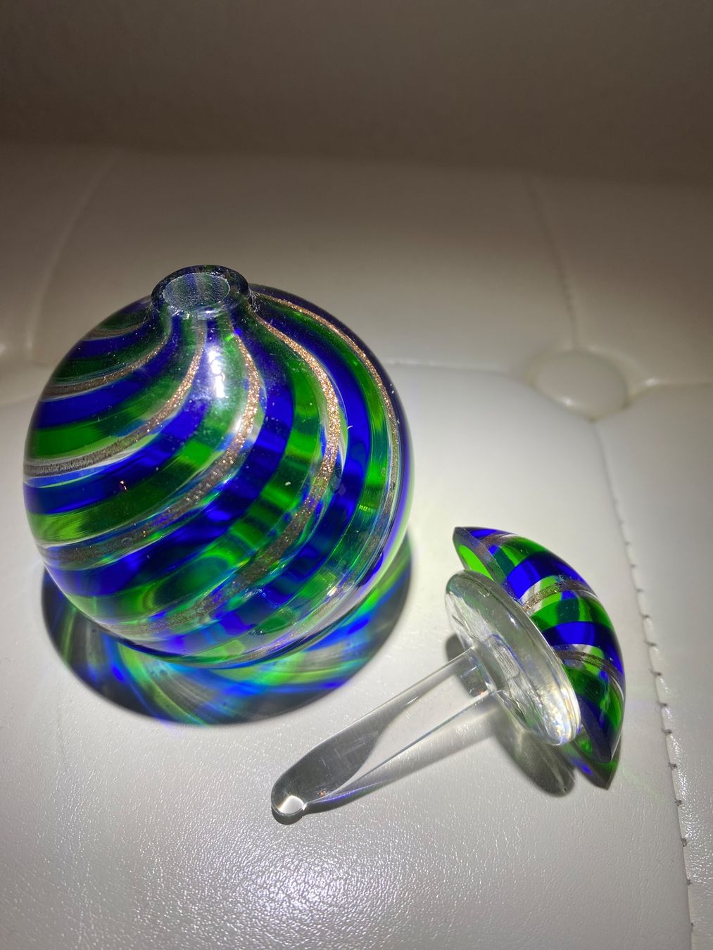 Murano Flaconi: Miniatur-Flakonglasflasche Murano – Usato da Männedorf venduto da Maru83 1