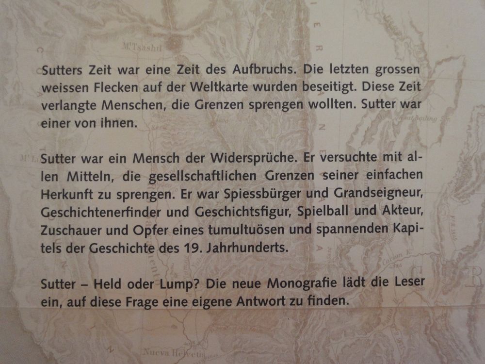 General J.A. SUTTER - Ein Leben auf der Flucht nach vorn (Neu (gemäss ...