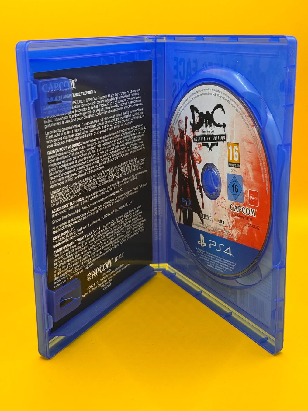 Sony Giochi: Devil May Cry: Definitive Edition PS4 - FRA Version – Usato da Oberwil b. Zug venduto da silver2024 2