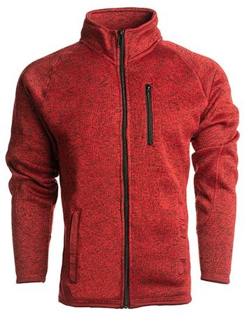 Herren Strick Fleece Jacke Burnside, fabrikneu, Gr.M/50