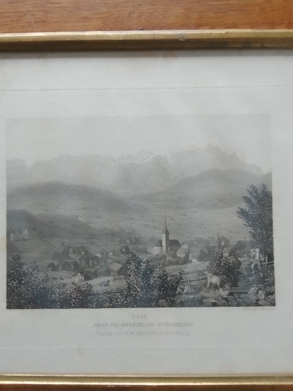 Poster & Bilder: Stich Appenzeller Hochgebirge – Gebraucht aus Ebmatingen von swiss.canadian 1