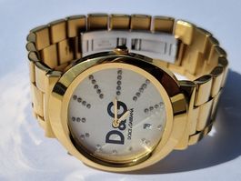 Dolce & Gabbana Herrenuhr Goldfarben