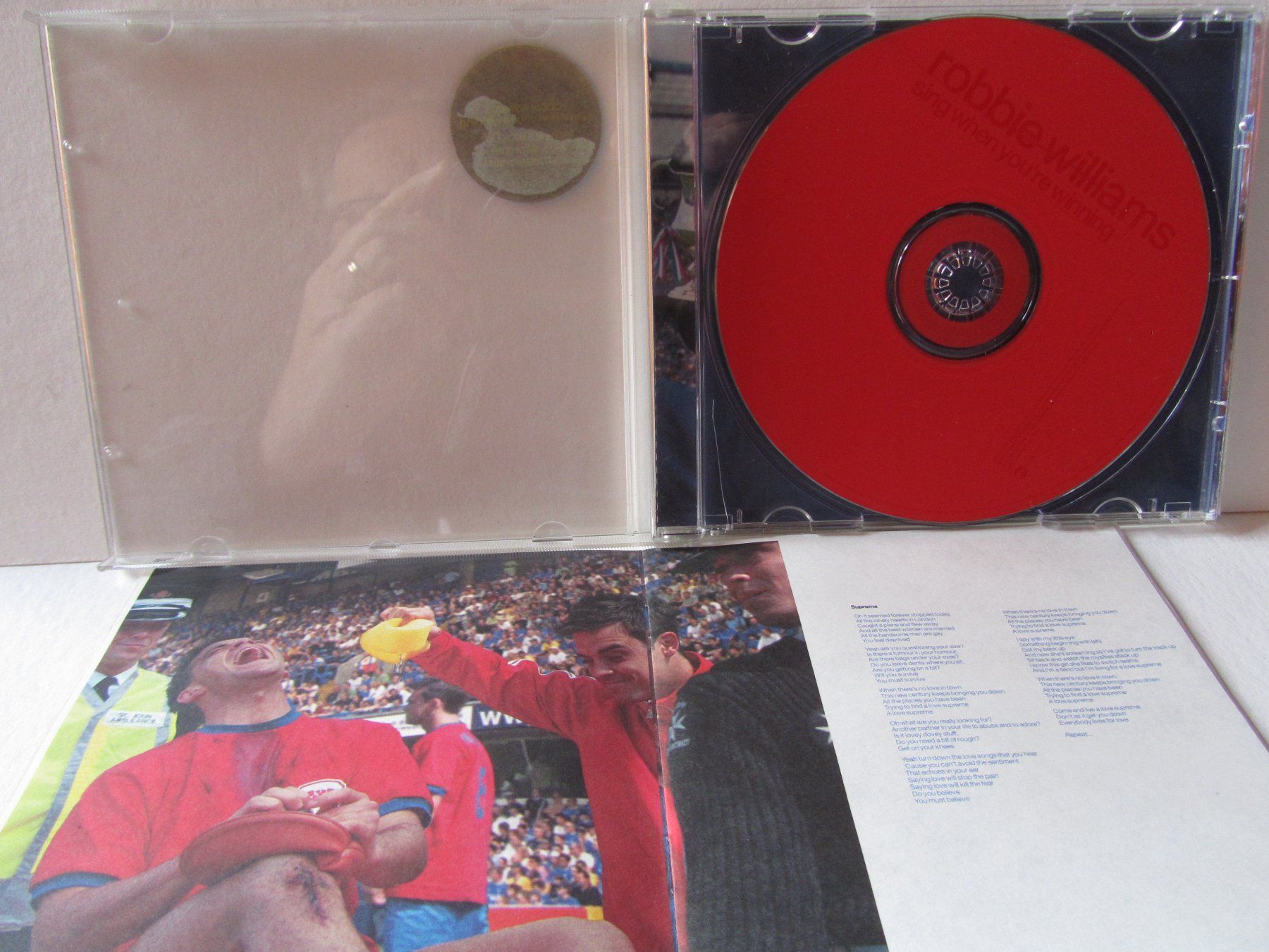 CD: Robbie Williams, CD, sing when you're winning – Usato da Weiningen ZH venduto da dietsch57 3