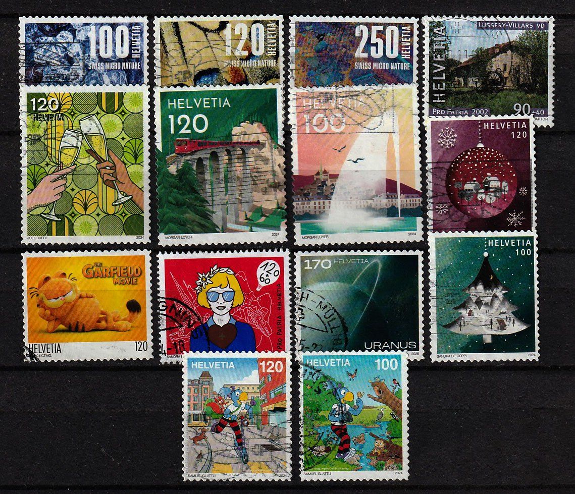 Tous les timbres: 2024 neue Schweizer Briefmarken – D'occasion à Arlesheim par gaugi43