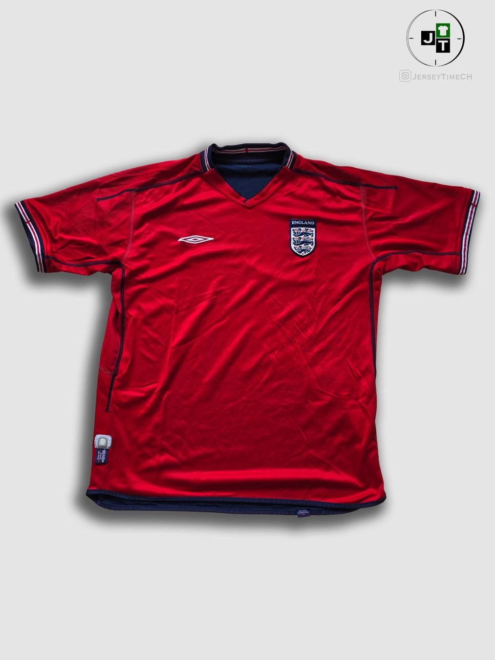 Umbro Canottiere & Pantaloni: ENGLAND 2006/2008 TRIKOT – Usato da Lüchingen venduto da Jersey_Time