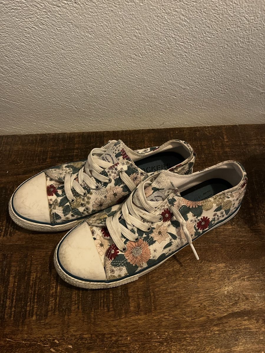 Scarpe per ragazze: Dockers Schuhe Gr. 38 Blumenmuster – Usato da Weesen venduto da D0101D 1