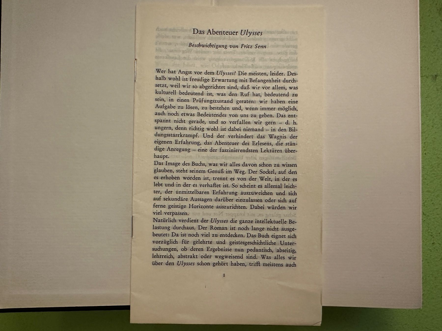 Bücher: James Joyce: Ulysses. 1979 – Gebraucht aus Zürich von allp 2