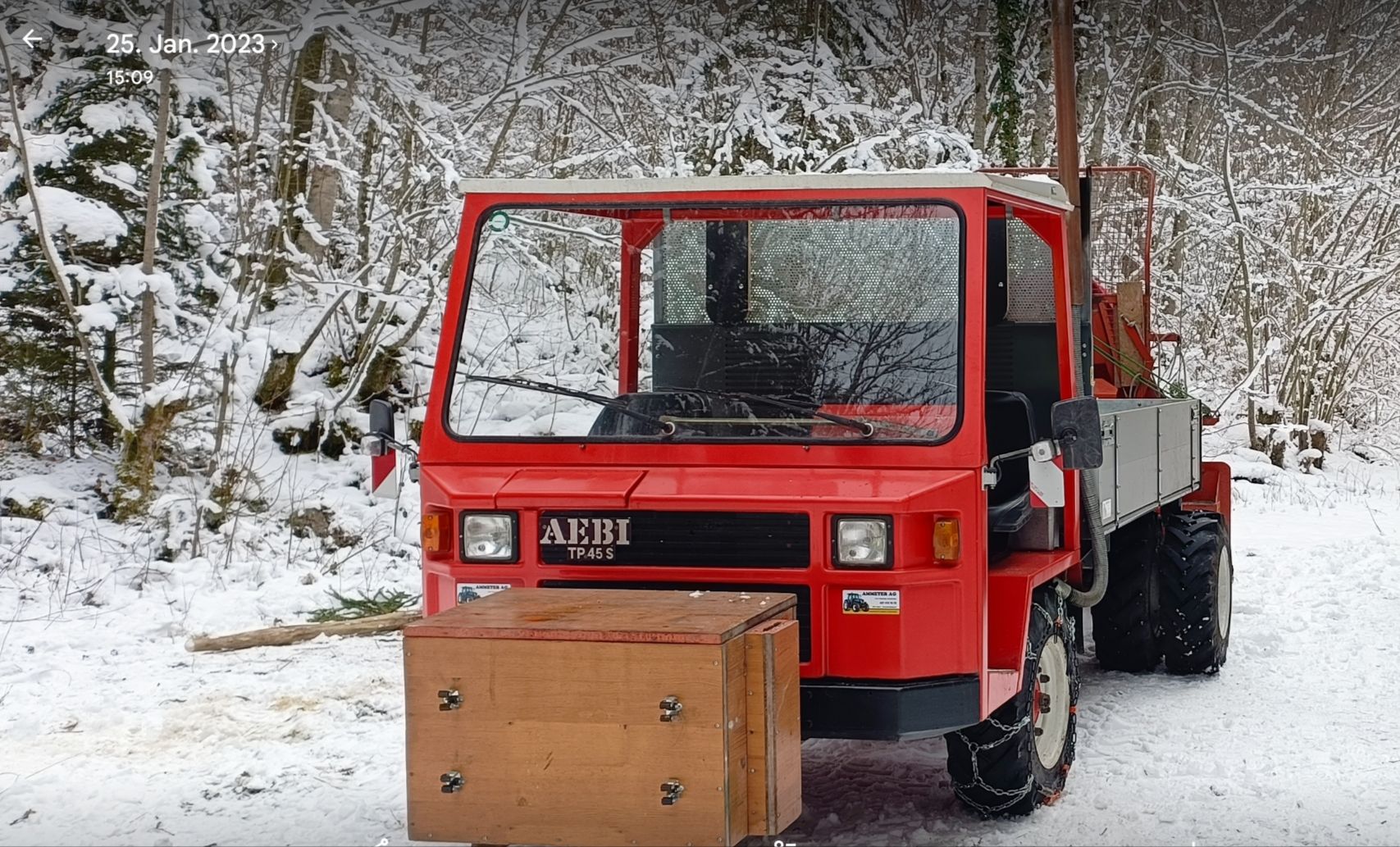 Aebi Tracteurs: Aebi Tp45 s – D'occasion à Bönigen par Moosranche 3
