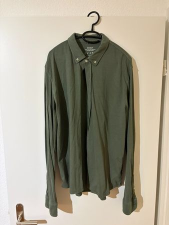 Ecoalf Hemd Herren XL – olivgrün, recycelte Baumwolle