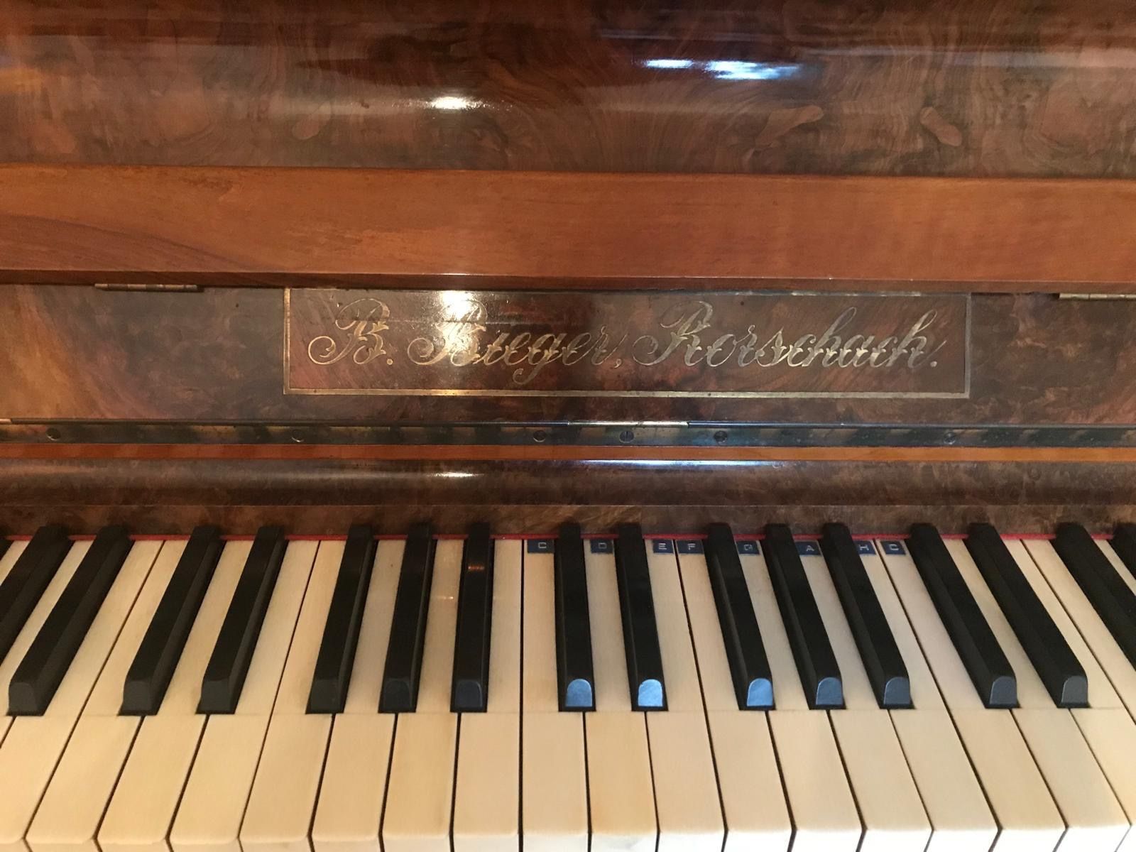 Strumenti musicali: Klavier von B. Bieger, Rorschach – Usato da Zuzwil SG venduto da plyfil 4