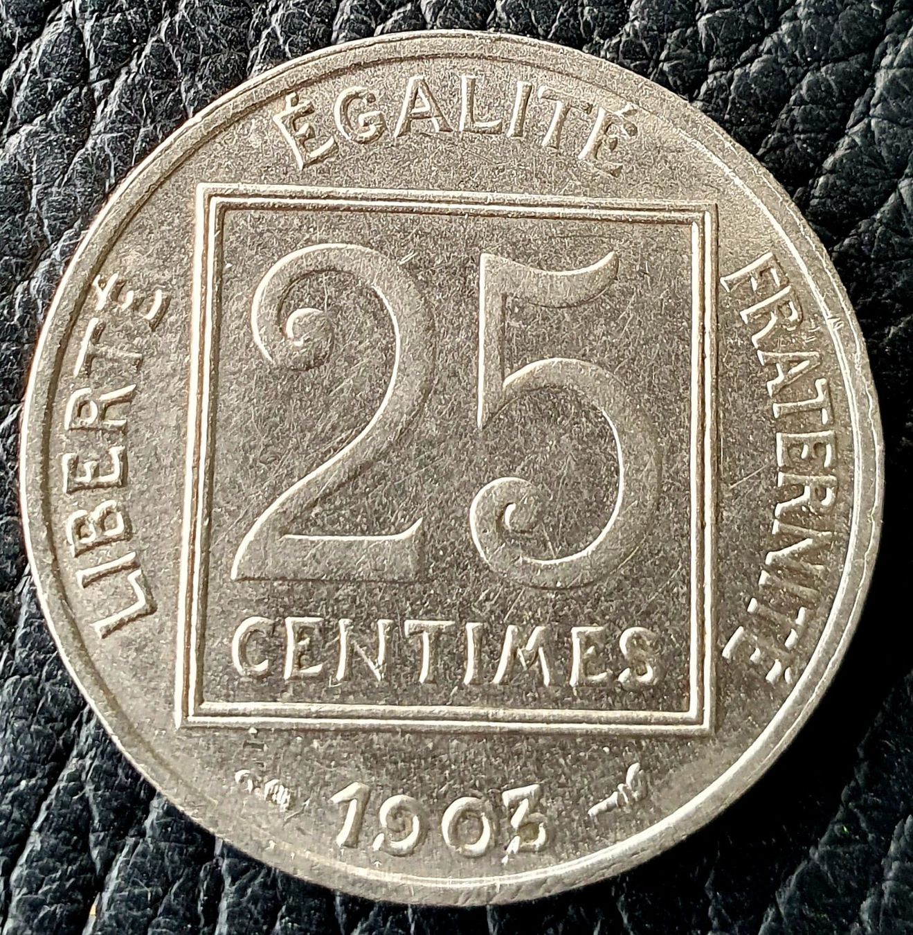 Tutti le monete: 25 Centimes 1903 – Usato da Egerkingen venduto da Acc1 1