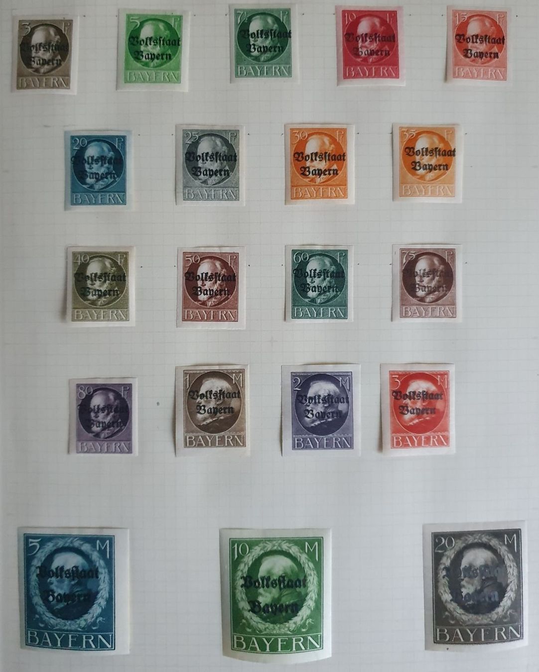 Tutti i francobolli: Reichhaltige Teilsammlung Bayern – Usato da Fislisbach venduto da Zigzag12 5