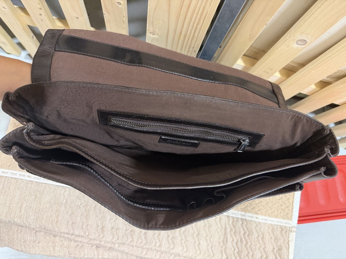 Maddison Borse: Cartable Maddison cuir brun ordinateur / business – Usato da Porrentruy venduto da Aussie25 7