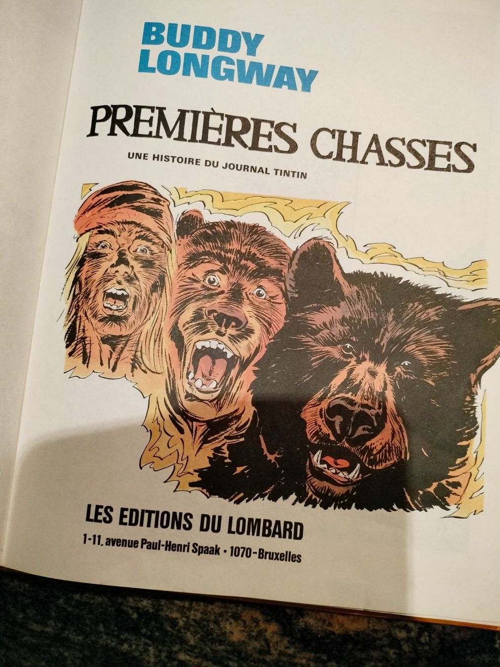 Fumetti: Buddy Longway, tome 9 - Premières chasses Derib – Usato da Cortaillod venduto da rozinna 3