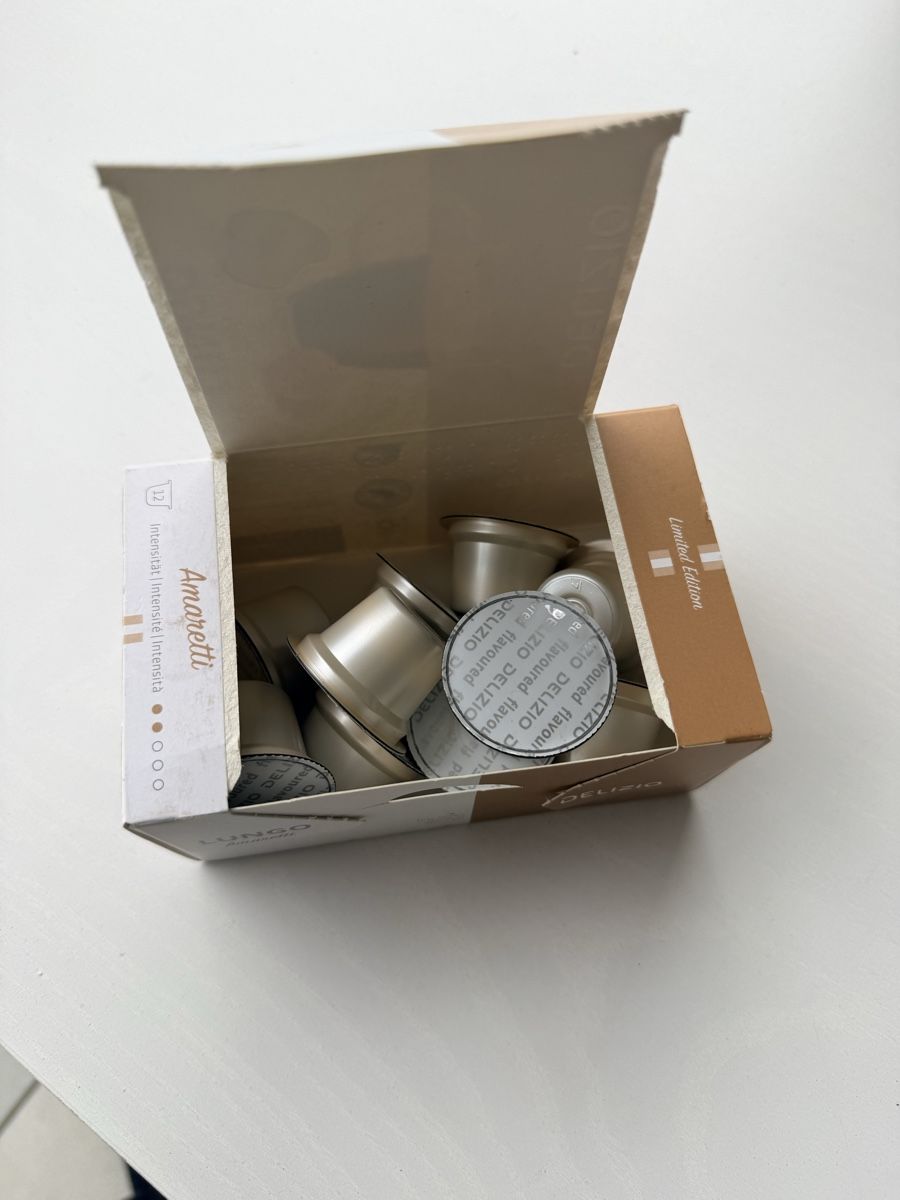 Delizio Cibi & Specialità: Delizio Kaffee Kapseln Amaretti – Usato da Zürich venduto da yur_pbl9 1