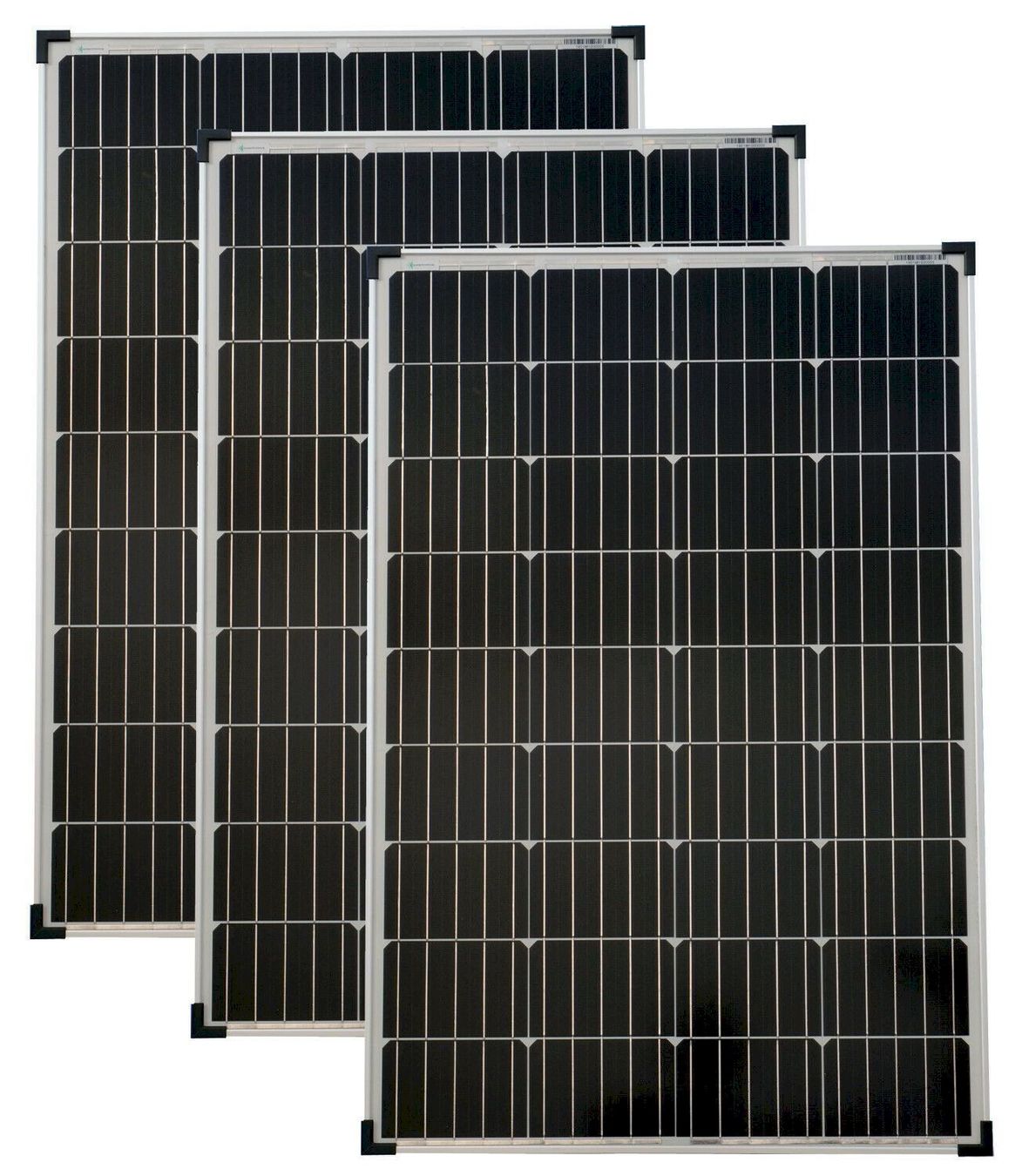 Dispositivi a energia solare: Solartronics 3x Solarmodule Mono 100W – Nuovo e nell'imballaggio originale da Bottighofen venduto da zaap