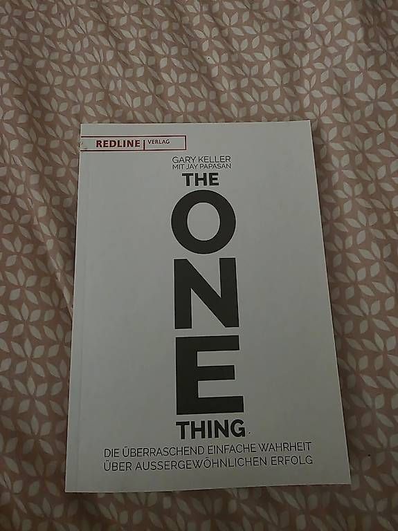 Libri: The One Thing  Gary Keller & Jay Papasan – Usato da Emmenbrücke venduto da dak_hlj2