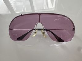 Vintage Ray-Ban Shield Sonnenbrille  Lila Monoglas Raritä
