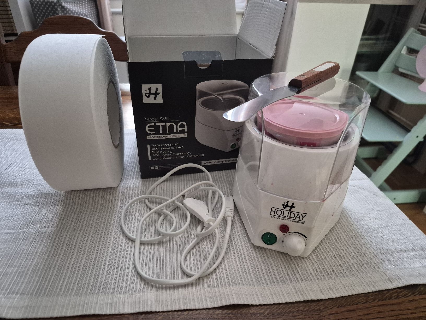 Alle Maschinen: Set completo per ceretta ETNA Modello S/84 Holiday 400m – Gebraucht aus Pianezzo von Jadeeverlasting