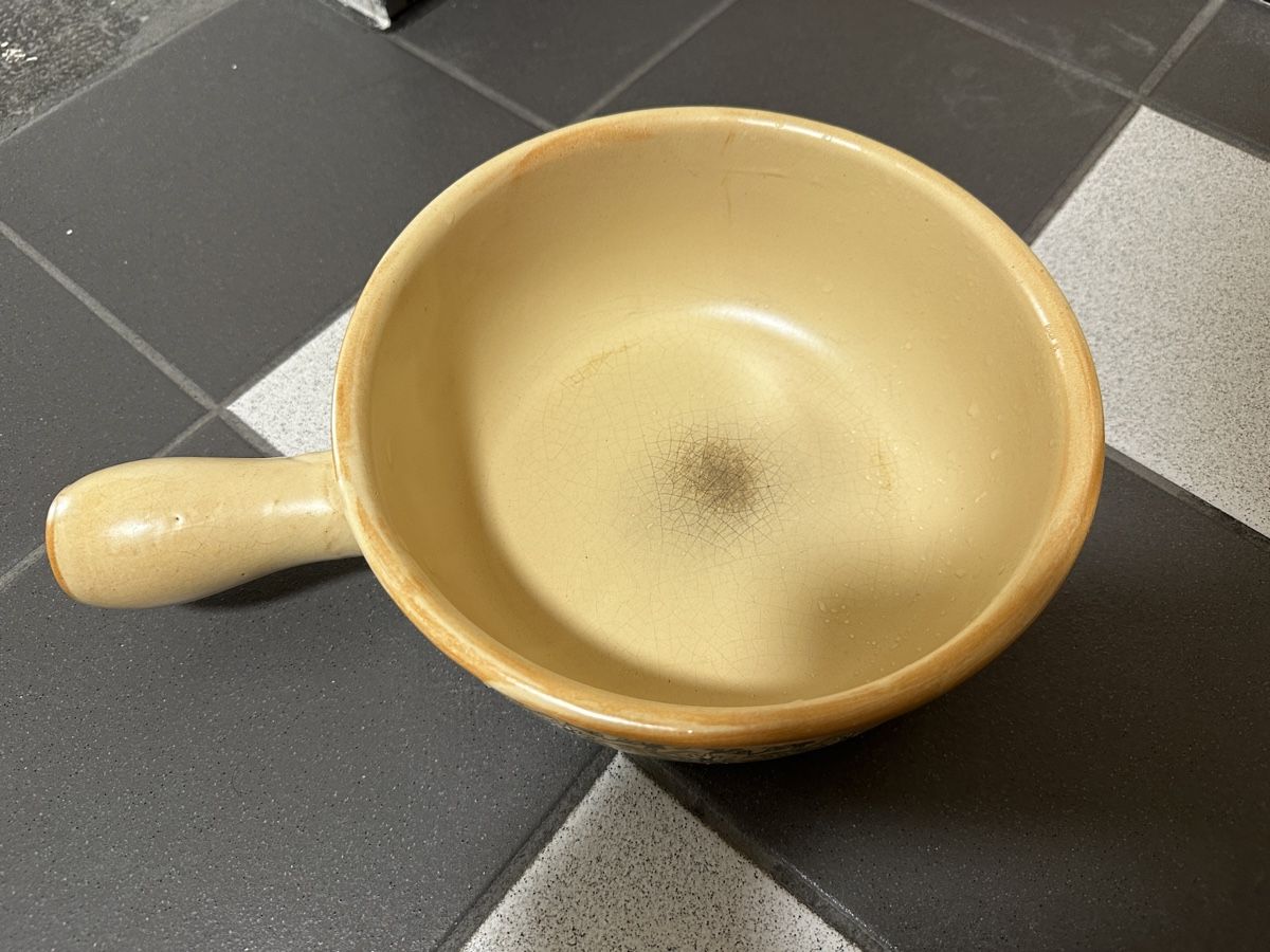 Padelle: Céramique caquelon fondue 22cm – Usato da Lausanne venduto da brixton 5