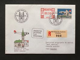 50 J. Pro Aero Flug verschoben in 3 Sprachen1988  (R100)