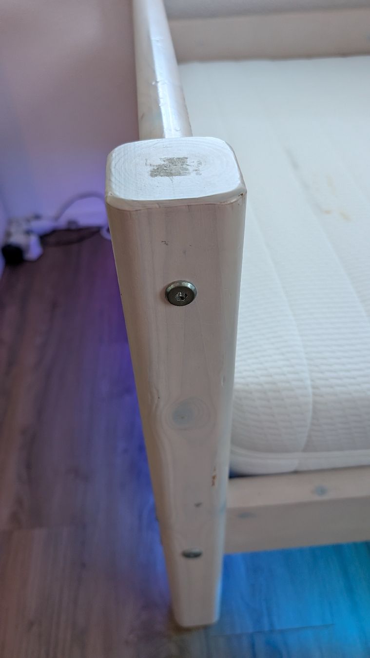Flexa Betten: Flexa Classic Kinderbett mit Rausfallschutz und Matratze – Gebraucht aus Tobel von juwi26 2