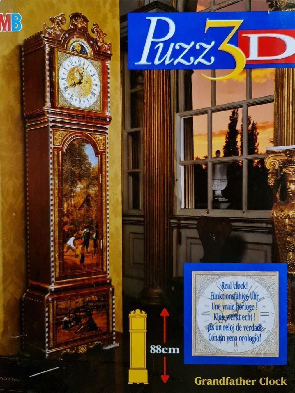 Puzzle: 3D Puzzle Grandfather Clock 88cm hoch – Nuovo e nell'imballaggio originale da Winterthur venduto da Versus0