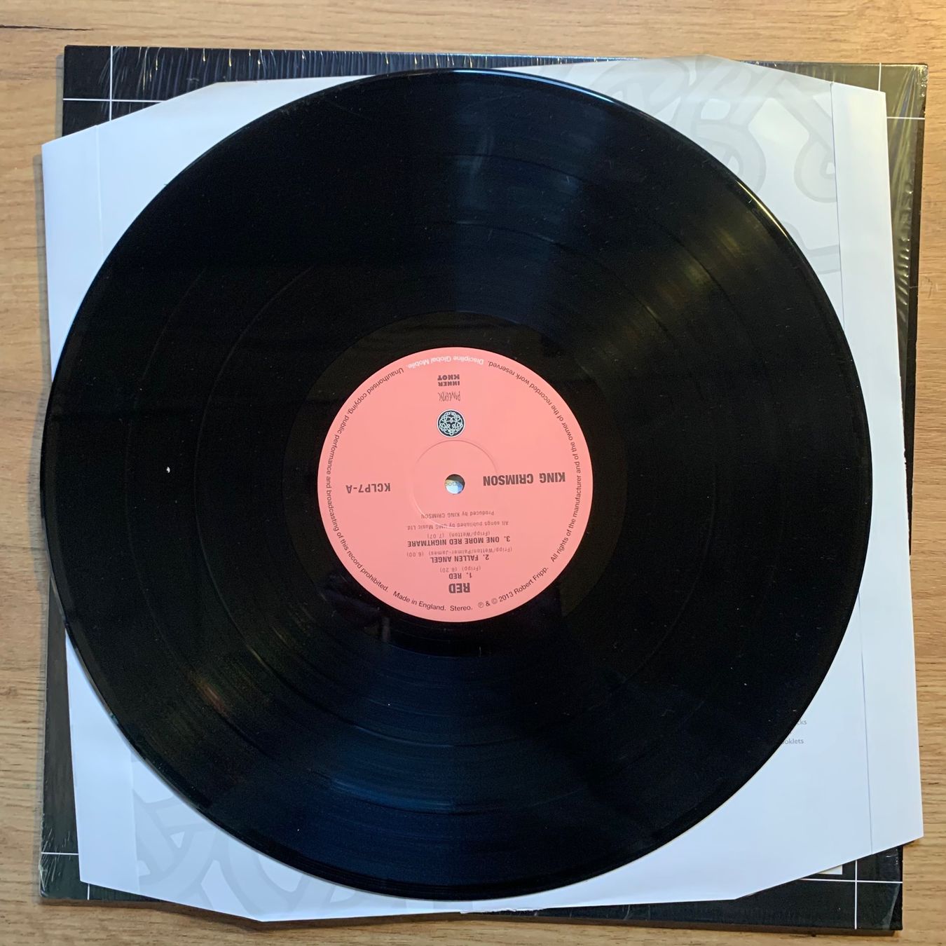 Vinyles: KING CRIMSON - RED...RE EU 2013...EX/NM – D'occasion à Gals par Diskopatshop 3