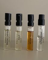 BYREDO Encens Chembur, Seven Veils etc 4 échantillons 2014
