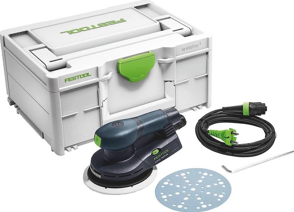 Festool Smerigliatrici & Lucidatrici: Festool Exzenterschleifer ETS EC 150/5 EQ Plus Aktion – Nuovo e nell'imballaggio originale da Burgdorf venduto da Sebu8 1