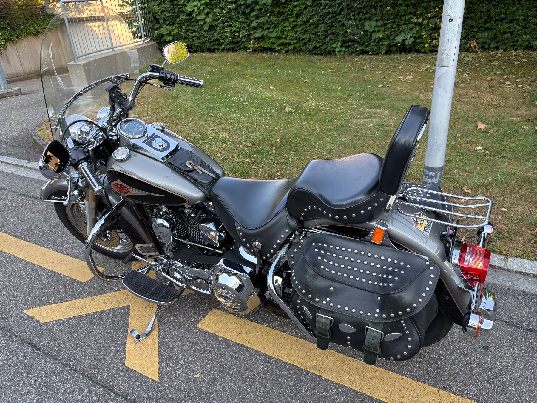 Harley-Davidson Chopper: Harley Davidson Heritage Nostalgia Limited Evolution – Usato da Rütihof venduto da elcheffe81 4