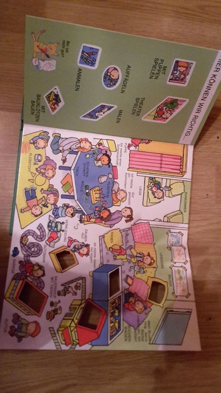 Libri: Buch wie heisst das im Kindergarten – Nuovo (secondo la descrizione) da Schwarzenburg venduto da Flamingo07 2