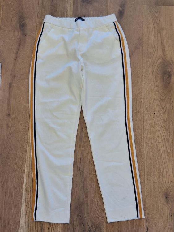 Pantalon Blanc Gérard Darel - Taille 44, Style Corsaire/pantacourt - 100% Coton - Occasion Comme Neuf