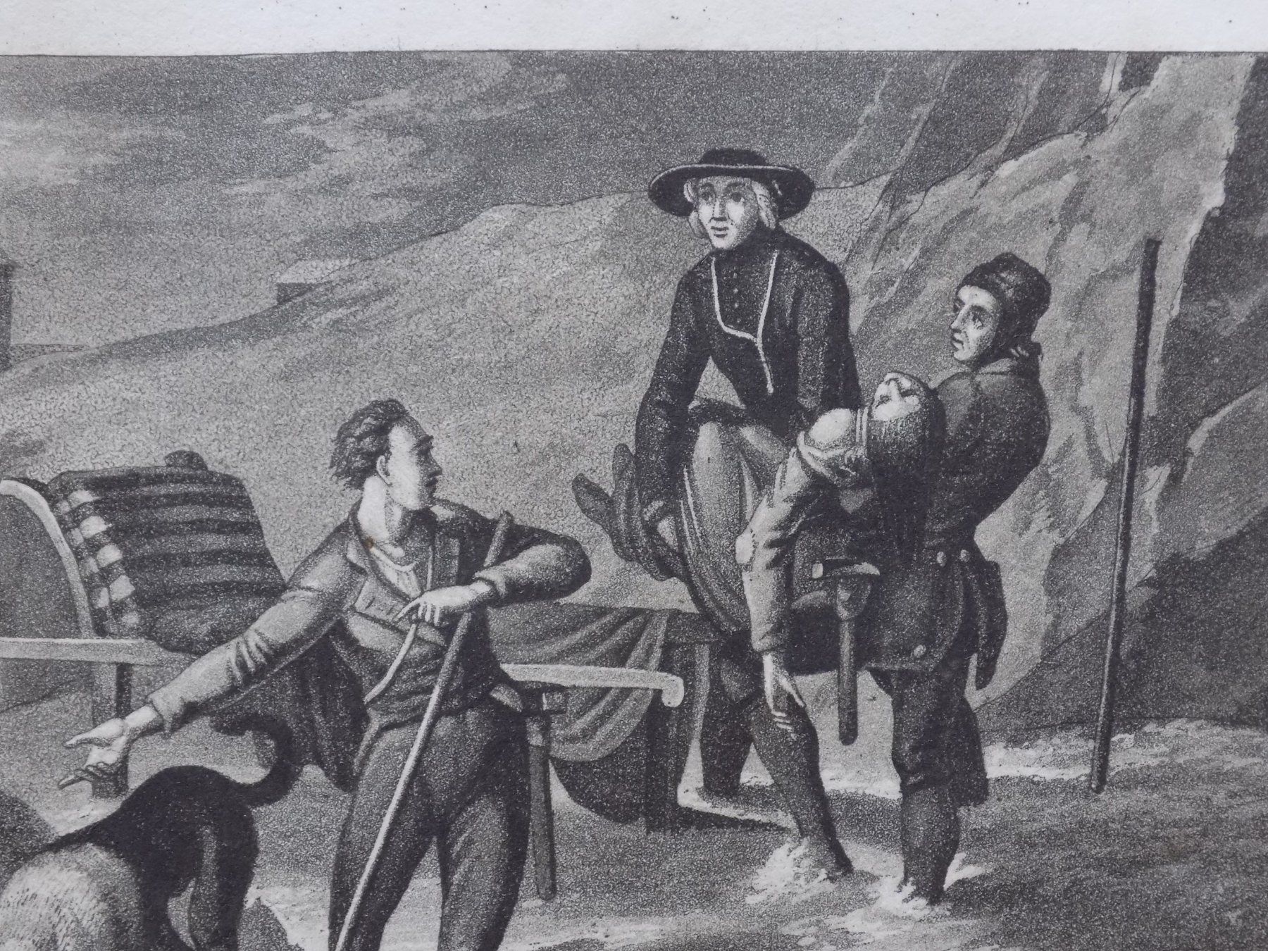 Gravures: L'avalanche Valais Bourg-St-Pierre – D'occasion à Risch par Rischli15 5